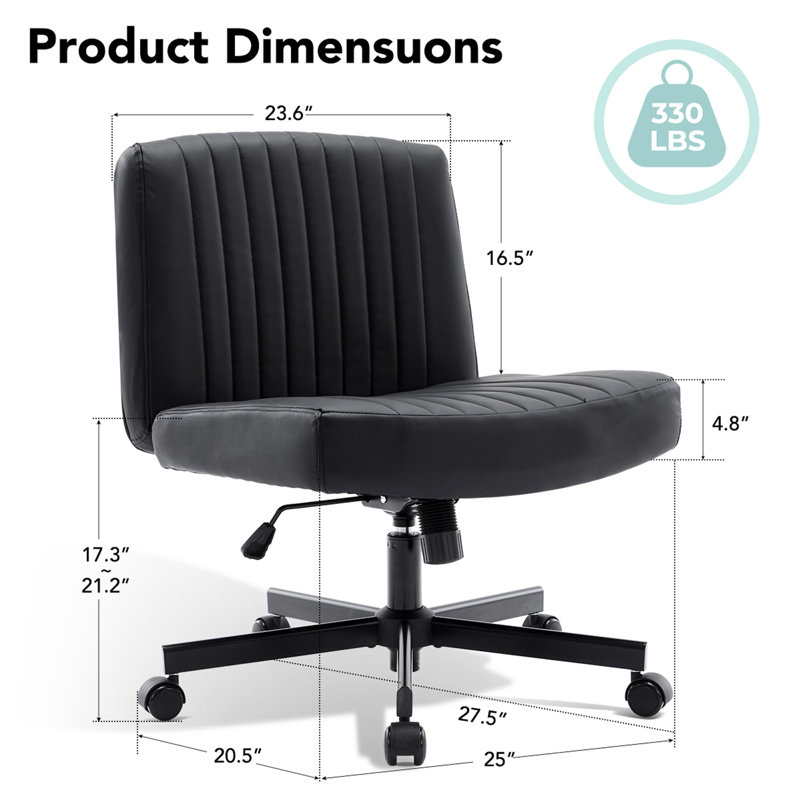  Fauteuil croisé épais avec roulettes
