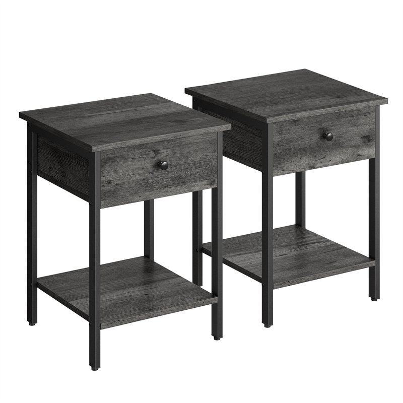 Azayla End Table Set with Storage