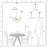 Arnita 6-Light Dimmable Drum Chandelier