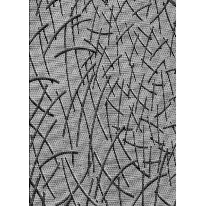 Tapis gris, Rectangle 5 pi x 7 pi