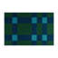 Tapis d'intérieur et d'extérieur à carreaux vert-61610295
