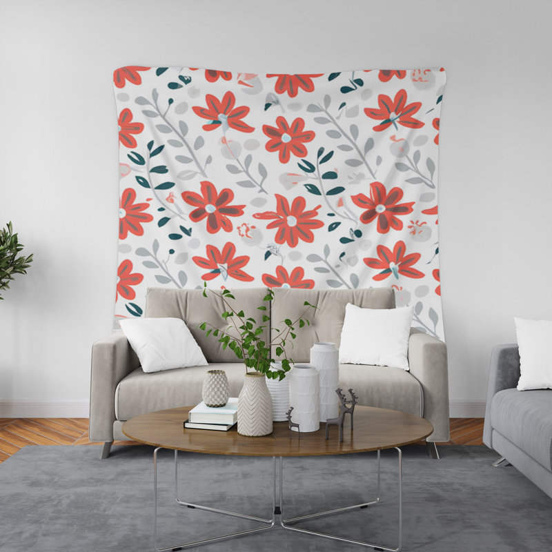Tapisserie murale, H 88 po x l 104 po