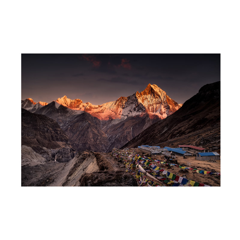 Art sur toile «Bachelor Annapurna», H 12 po x l 19 po