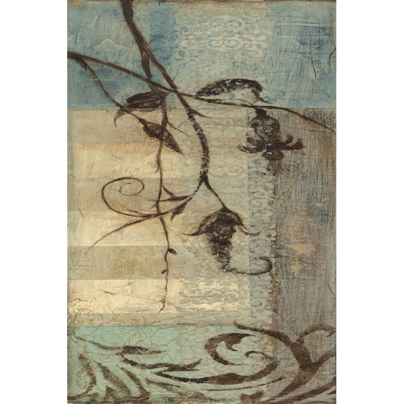 Wildflower Resonance I by Jennifer Goldberger - Wrapped Canvas Painting, 46cm H x 30cm W x 3.8cm D