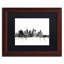 « los angeles ca horizon b&w », impression sur toile encadrée-17773263-40420587-68993921