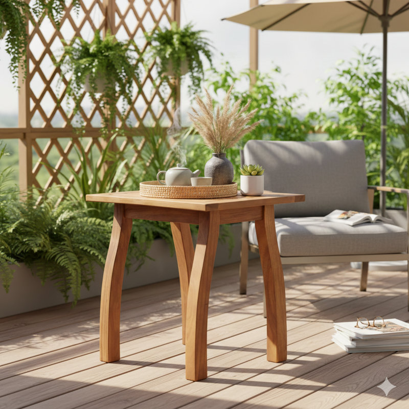 Table de bout., Naturel