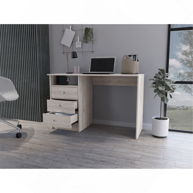 Computer Desk Fremont, Office, Light Gray