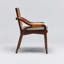 Delray Leather Arm Chair-1748792261