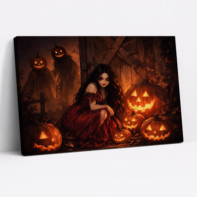 Art mural sur toile d'Halloween