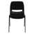 Black with Padded Seat and Back