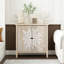 2-Door Carved Storage Cabinet With Adjustable Shelf-574550768