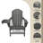 Garbani Foldable Outdoor Adirondack Chair-2069333020
