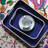 Lacquer Tray - Navy - Medium-54880813-54880808