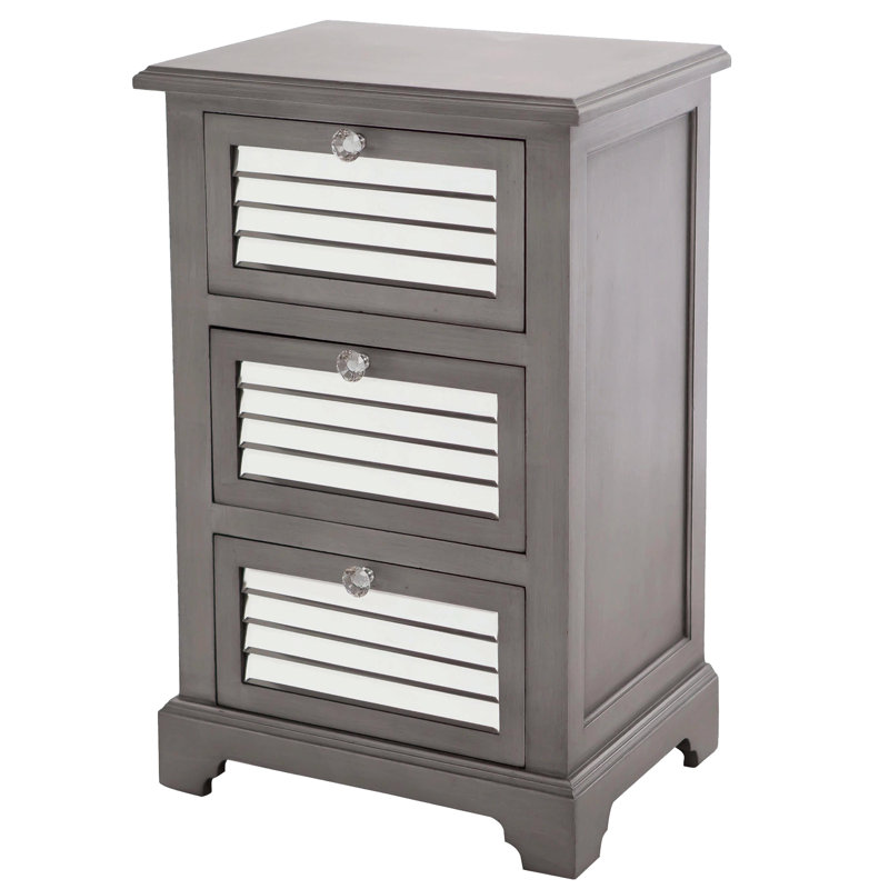 commode décorative 3 tiroirs Heinrich