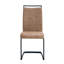 Tables de salle à manger extensibles en noyer avec chaises en tissu pour cuisine moderne