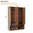 Widen Hall Tree With 4 Rattan Doors, Versatile 4-In-1 Seating Bench With 6 Hooks, Mid-Century Entryway Shoe Cabinet With Adjustable Shelf For Living Room-120876445