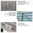 Garbage Bin Shed Stores 2 Trash Cans Metal Outdoor Bin Shed For Garbage Storage,Stainless Galvanized Steel, Bin Shed For Garden Yard Lawn,Grey-123951025