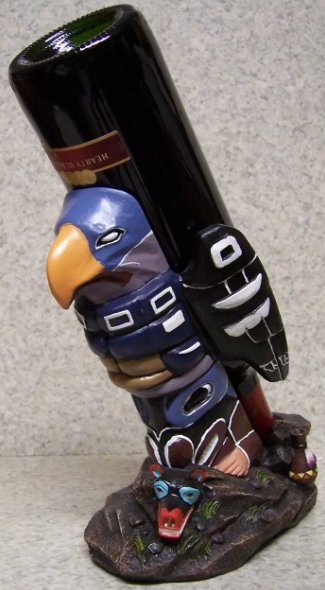 Porte-bouteilles Totem Pole