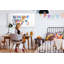 Magnetic Memo Board Whiteboard - 120 x 60 cm - With Marker and Magnets - Positive quote