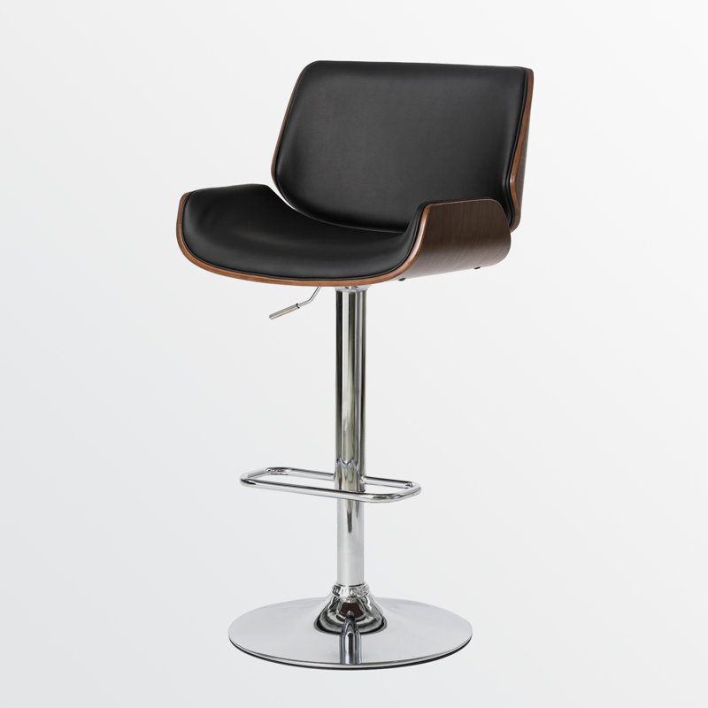 Tabouret de bar Gabby, Noir clair