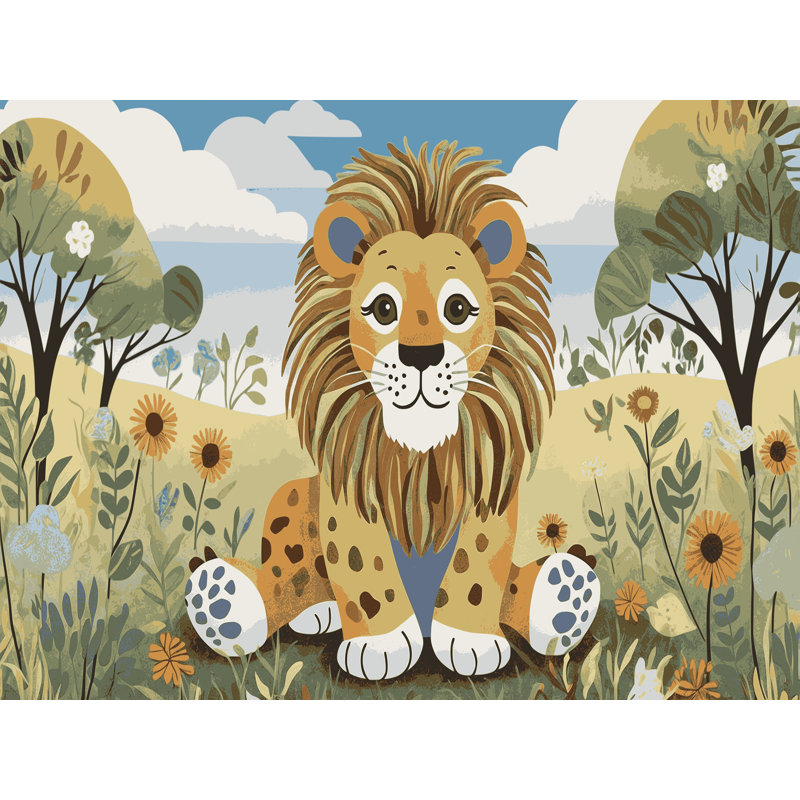 Tapis pour enfants East Urban Home, Rectangulaire 2 pi x 3 pi