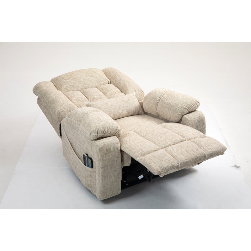 Power Lift Recliner Chair For Big And Tall Seniors, White