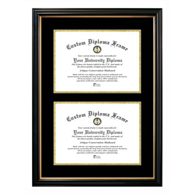 Concetta Double Degree Certificate Picture Frame