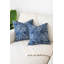 Ensemble de 2 coussins d'extérieur indigo tropical Batik-124732493-126256158