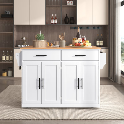 120 cm W Kitchen Cart with