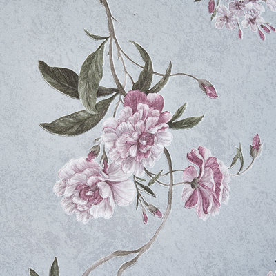 Non-Pasted Non-Woven 3D Embossed Wallpaper Roll