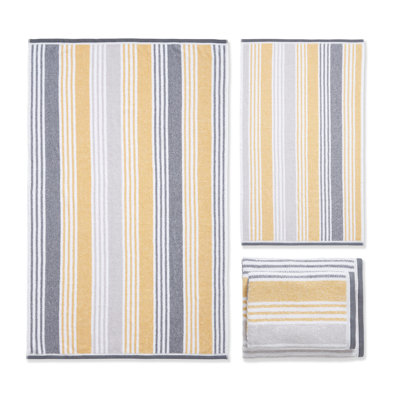 Kelso Stripe Soft & Absorbent Cotton Towels