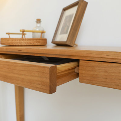 Console en bois massif Caley 