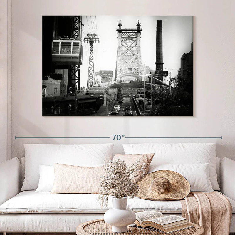 Lilie Queensboro Bridge, 34" H x 51" W