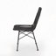 Modern Rattan & Metal Dining Chairs – Sleek Outdoor Seating Set-1084658002