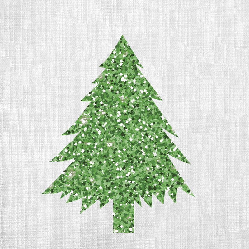 Christmas4_3 Polyester/Polyester Blend Reversible Throw Pillow, 14" x 14"