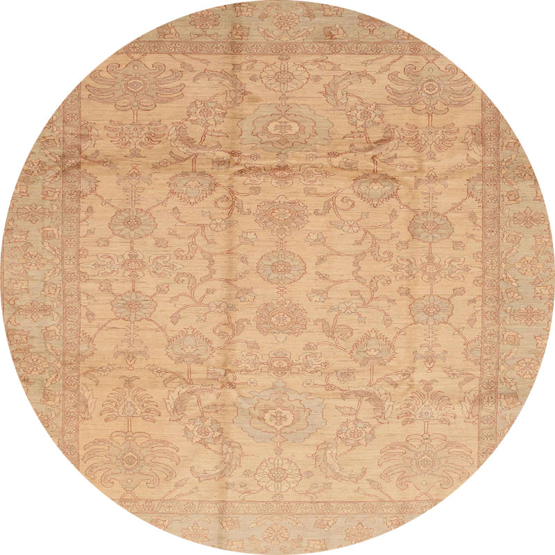 Oriental Indoor Rug, Round 8'
