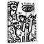 Ashelle graffiti noir et blanc italien-106963519