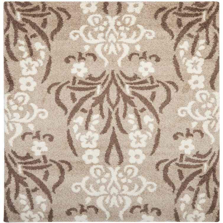 Flanery Shag Performance Floral Rug