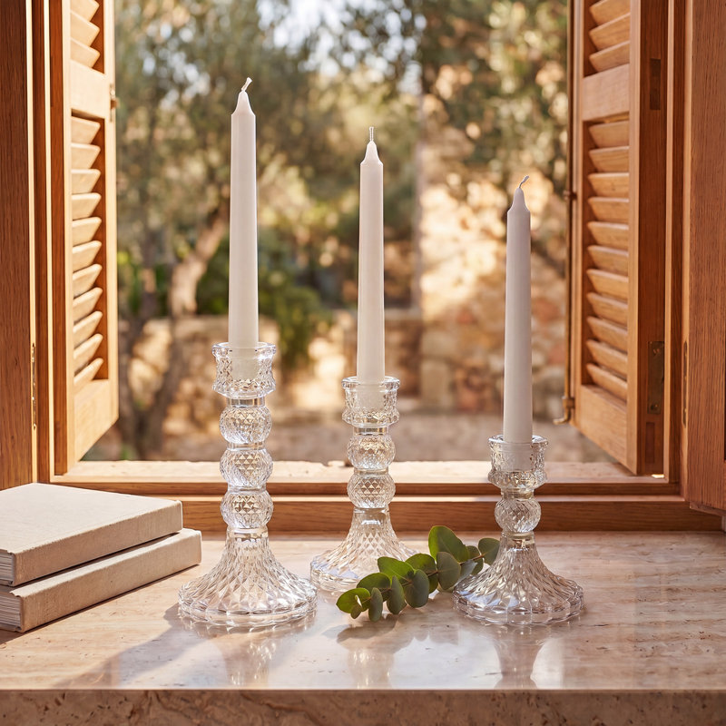 Soda-Lime Glass Candelabra