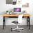 60" Adjustable Height Workbench With Power Outlets & Pegboard