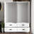 Double Wardrobe With 4 Slim Door And 4 Drawers!-670835745