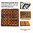 20 PCS Interlocking Deck Tiles Checker Pattern-113414184