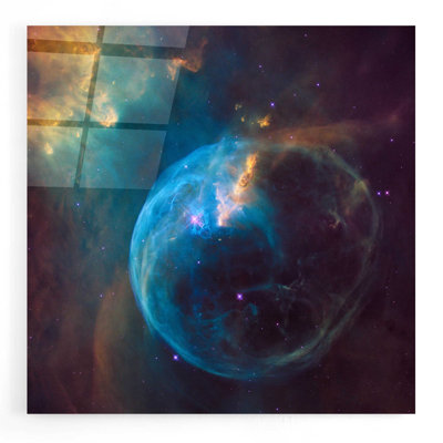 Bulle de nébuleuse - impression sans cadre