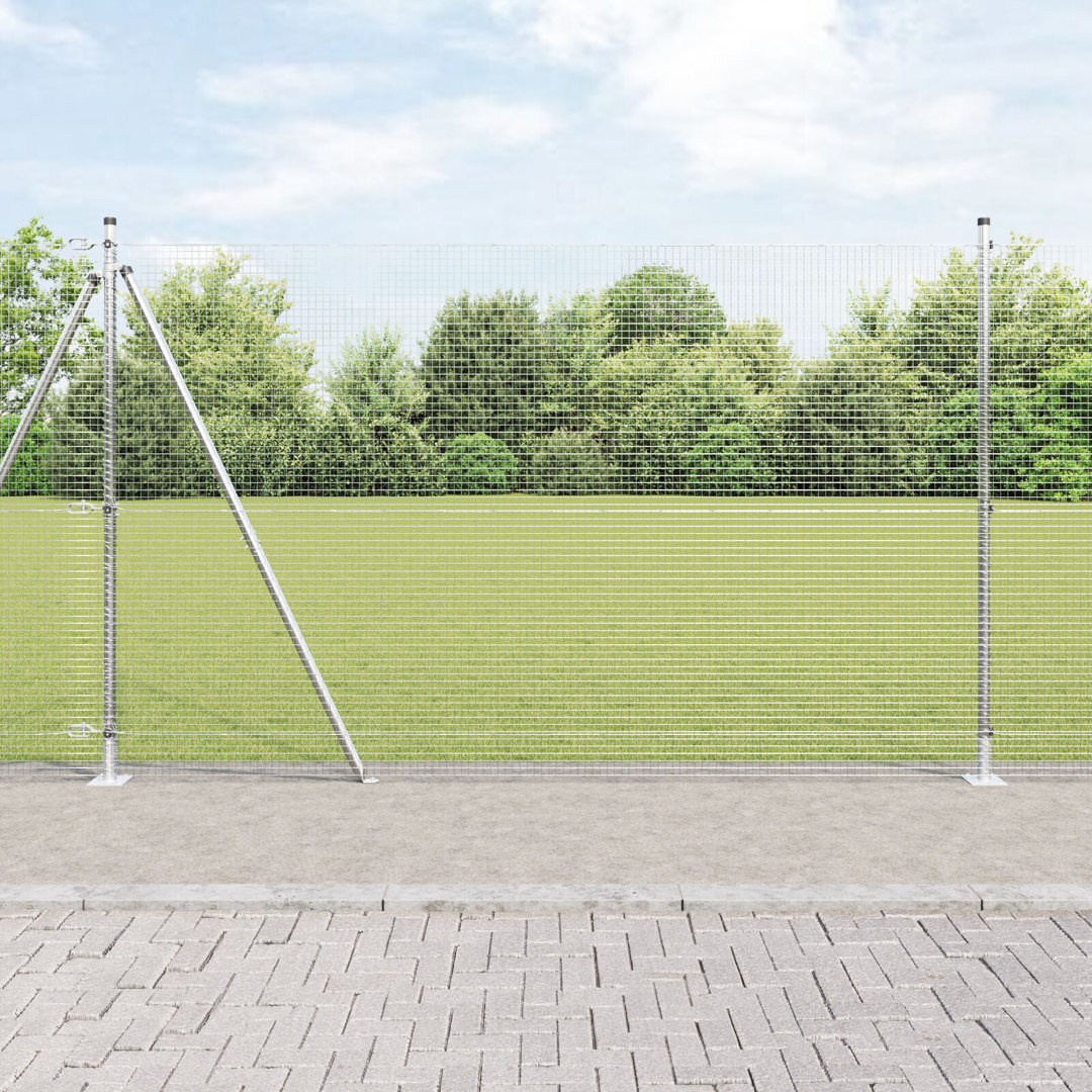 150cm H x 5000cm W Steel Border Fencing