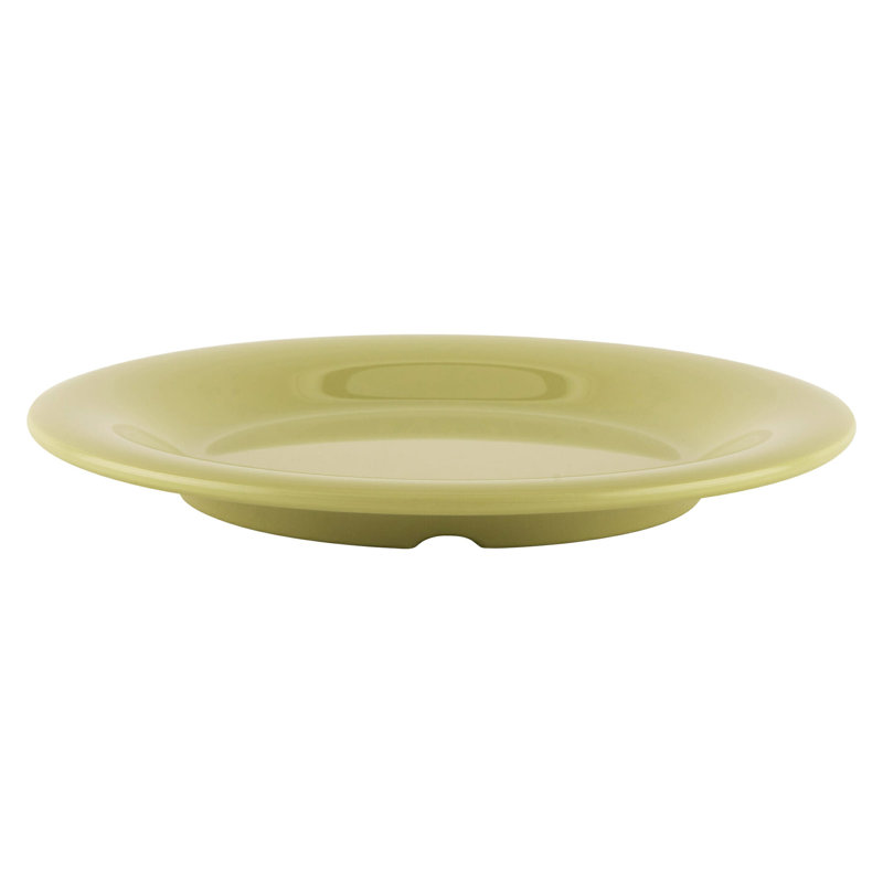  Assiette à salade ou à dessert en mélamine 7,5 po, 4 pièces, Avocat