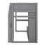 Multifunctional Wooden Gaming Loft Bed With Desk LED Lights And Storage Solutions-1500628424