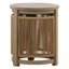 Drift Outdoor Round Teak Side Table