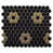 Black/Gold Flower