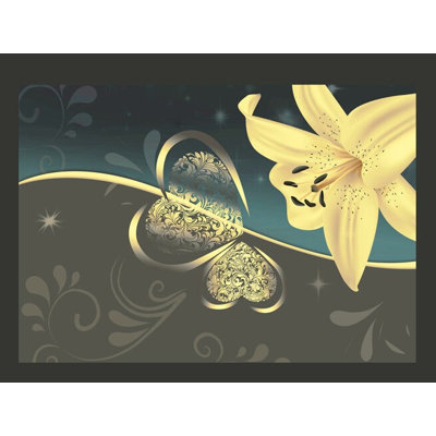 Lily in Shades 2.45m x 350cm Wallpaper