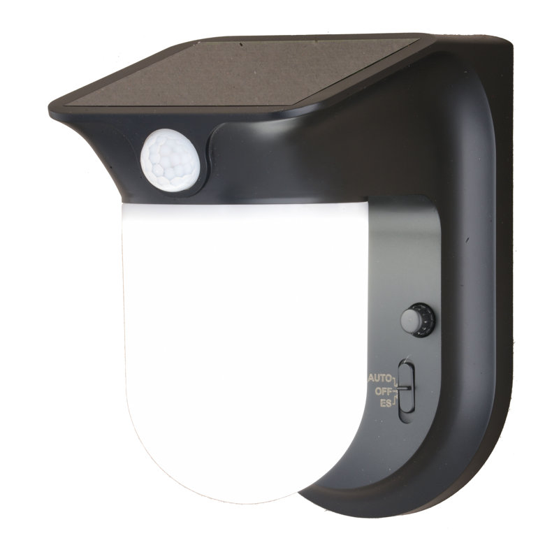 Dualux LED Battery Powered Dusk to Dawn Outdoor Security Area Light with Motion Sensor